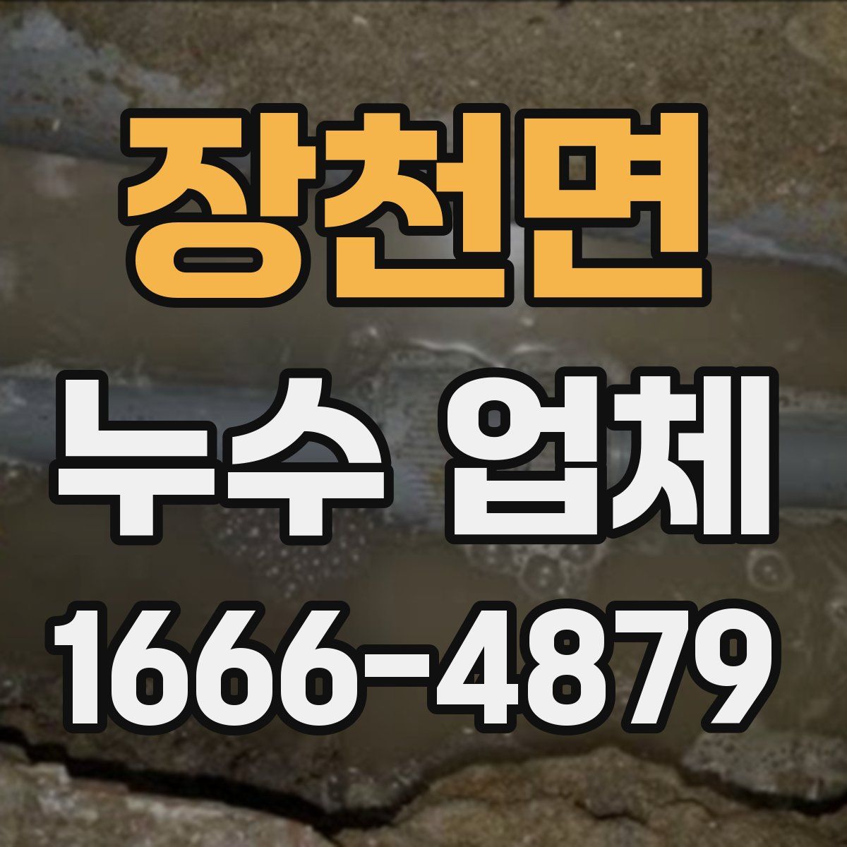 장천면 누수 업체