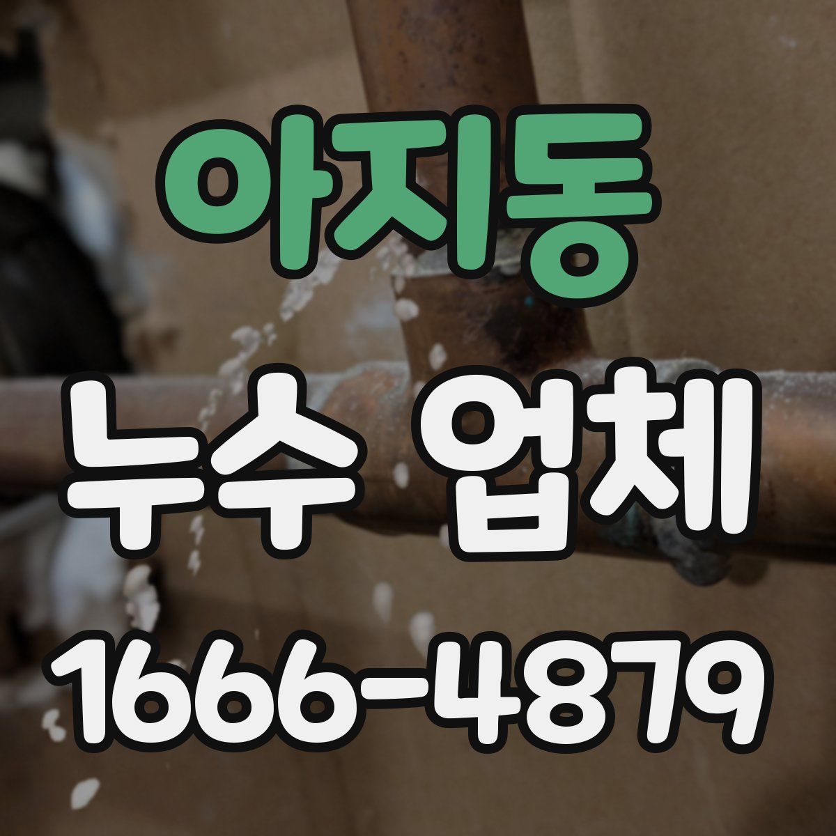 아지동 누수 업체