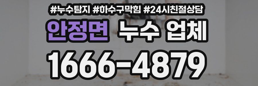 안정면 누수 업체