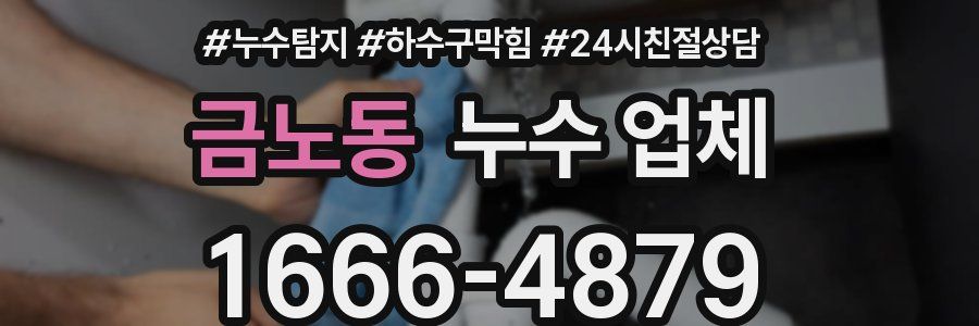 금노동 누수 업체