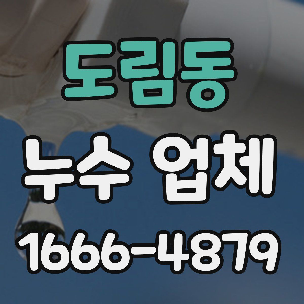 도림동 누수 업체