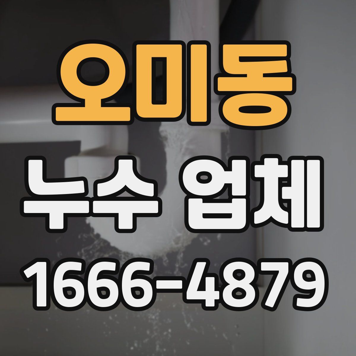 오미동 누수 업체