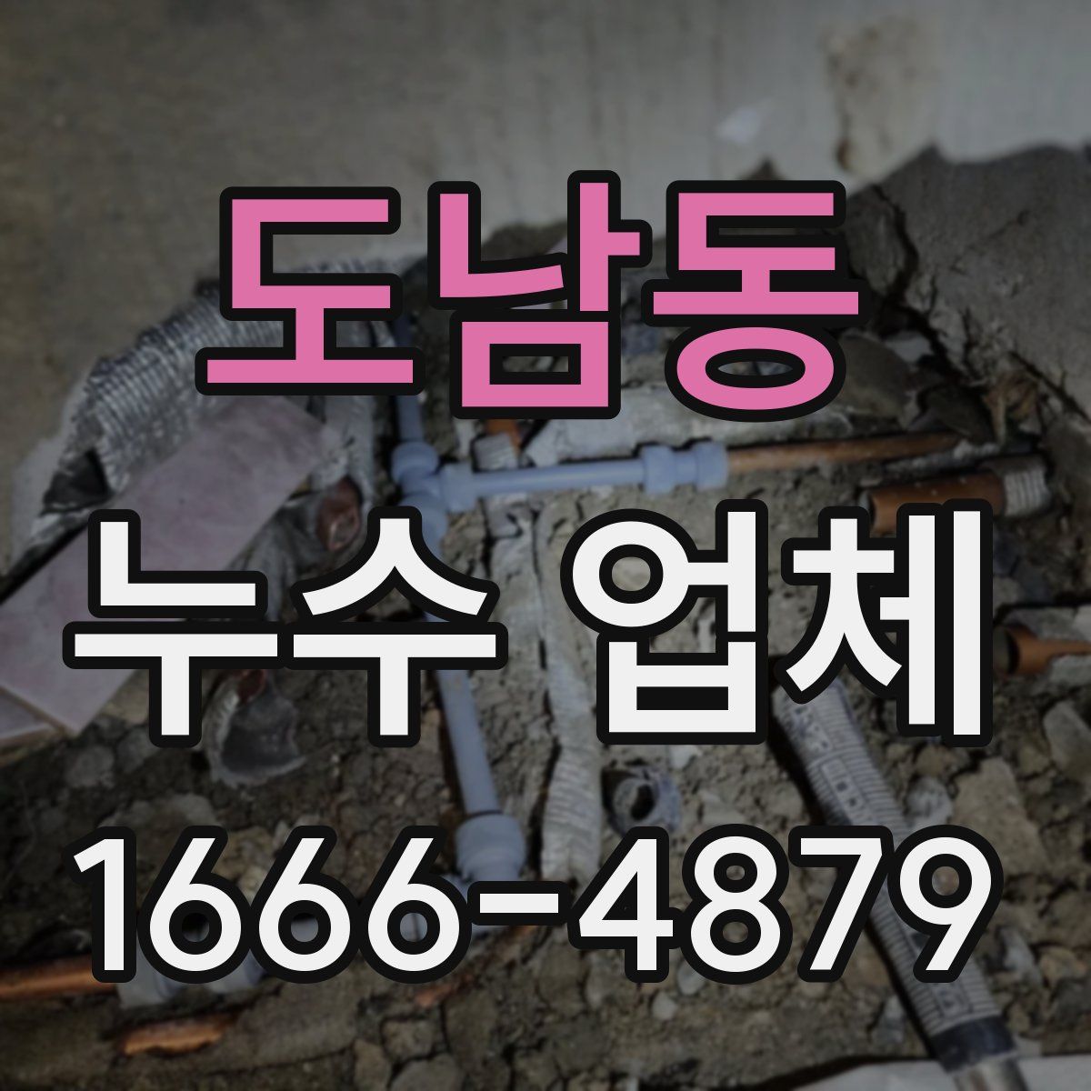 도남동 누수 업체