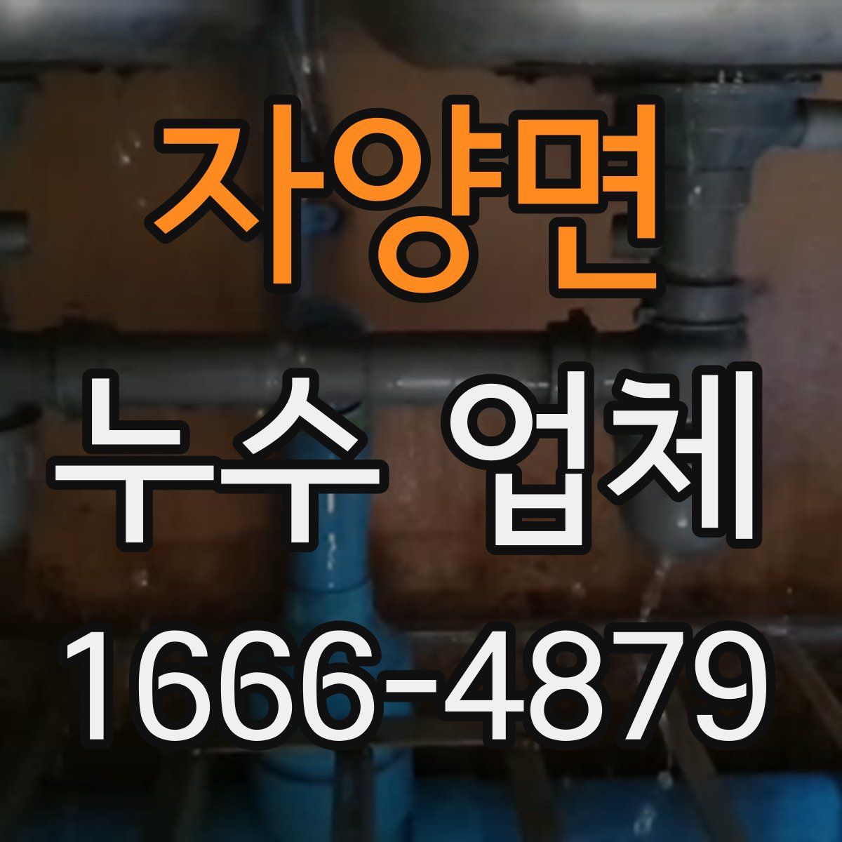 자양면 누수 업체