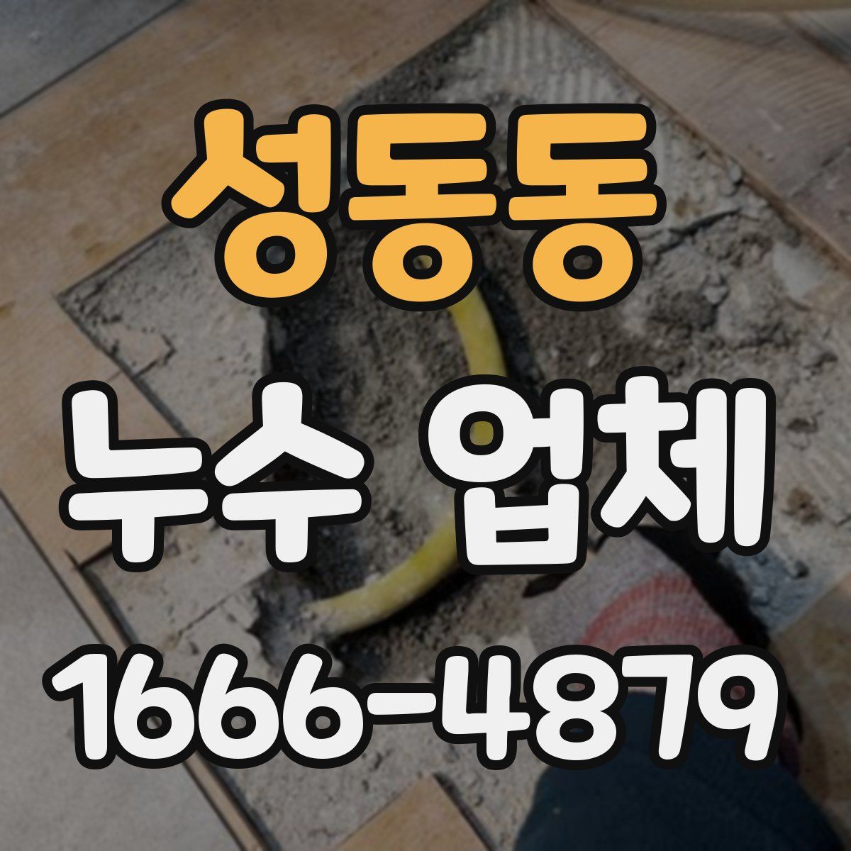 성동동 누수 업체
