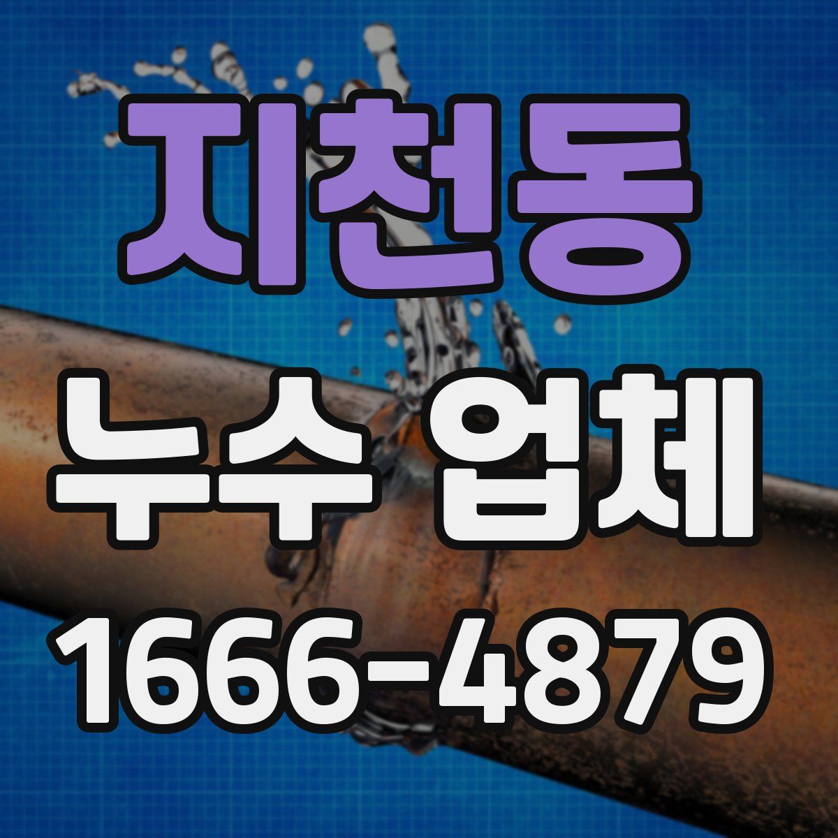 지천동 누수 업체