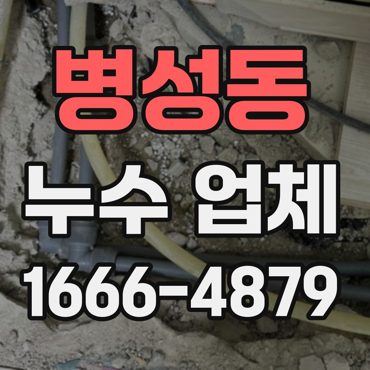 병성동 누수 업체