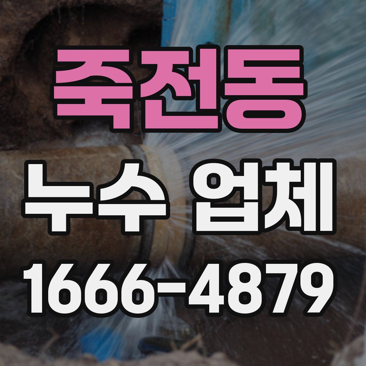 죽전동 누수 업체