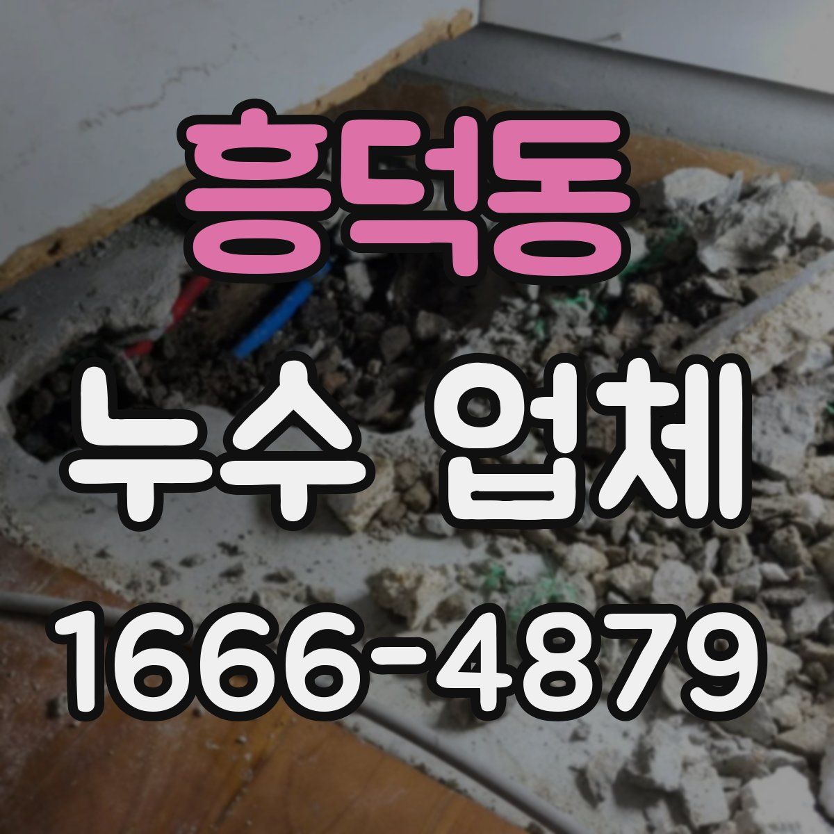 흥덕동 누수 업체
