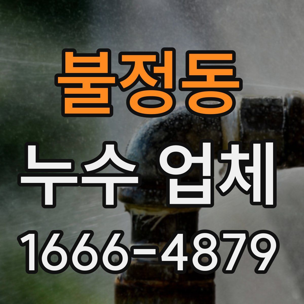 불정동 누수 업체
