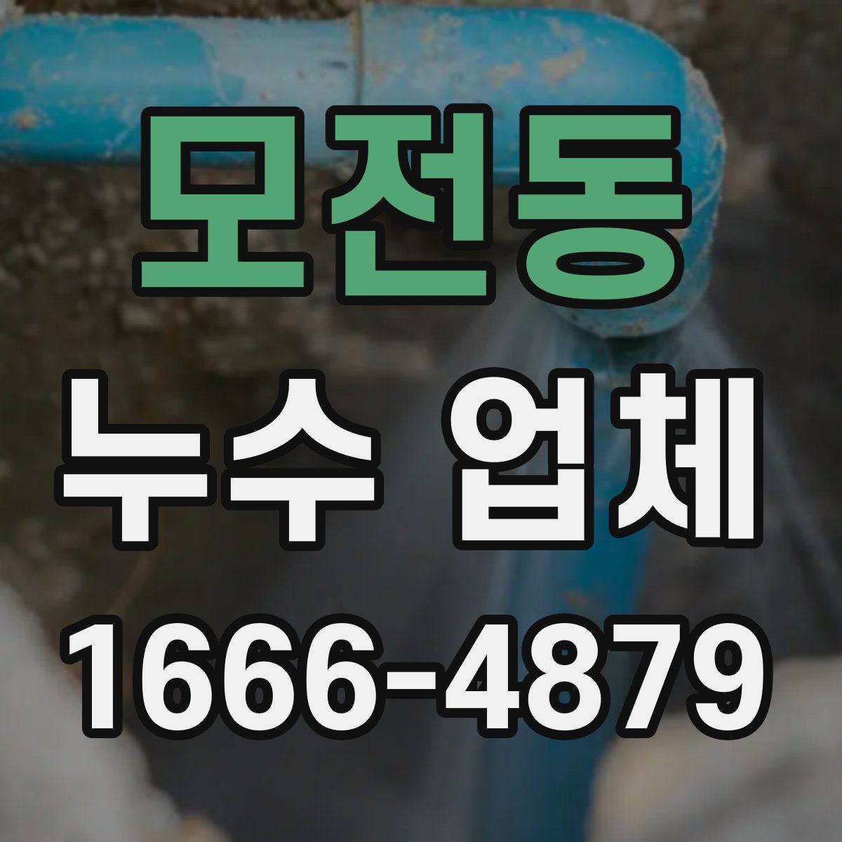 모전동 누수 업체