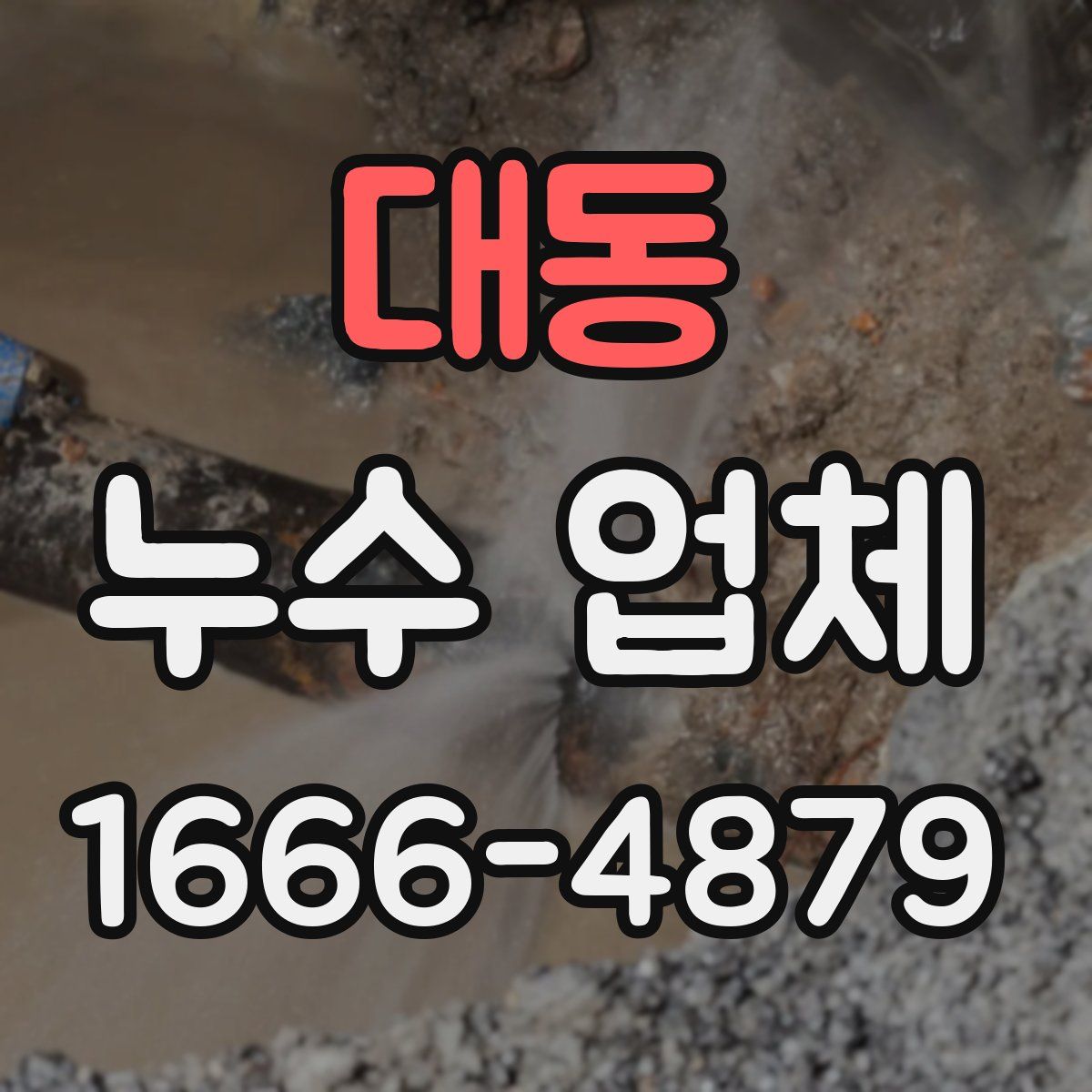 대동 누수 업체