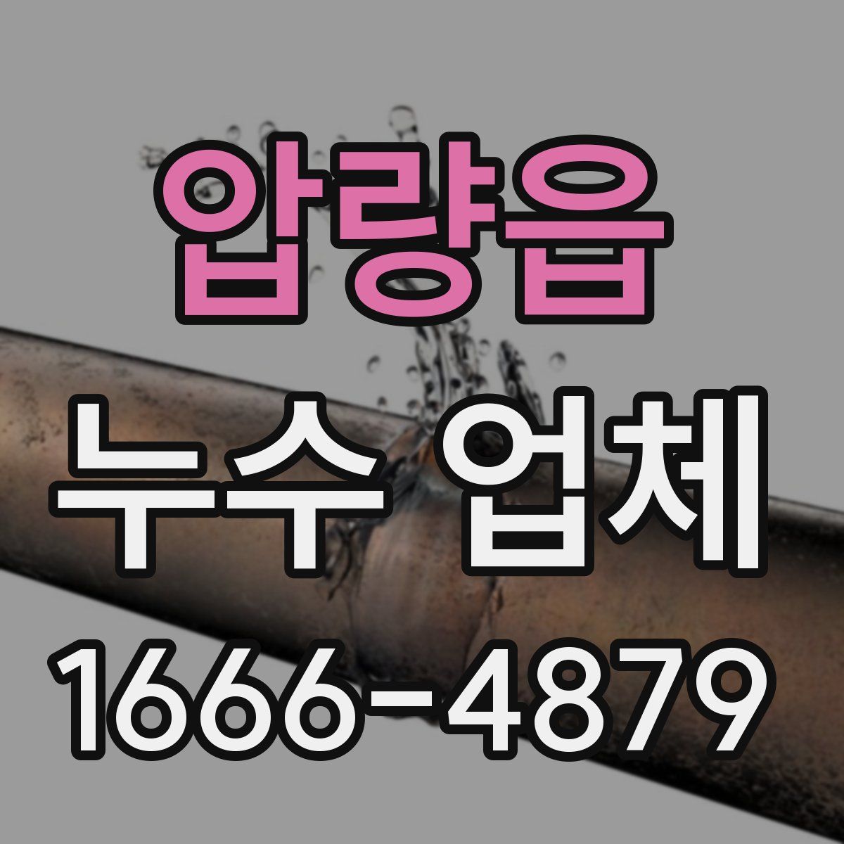 압량읍 누수 업체