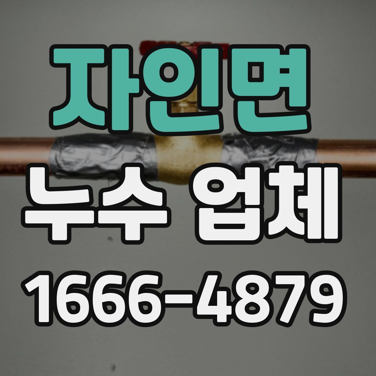 자인면 누수 업체