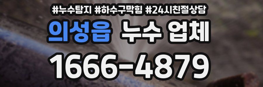 의성읍 누수 업체