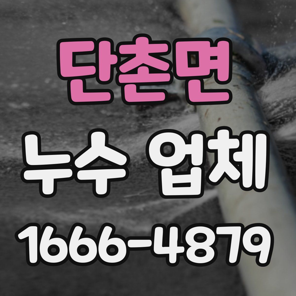 단촌면 누수 업체