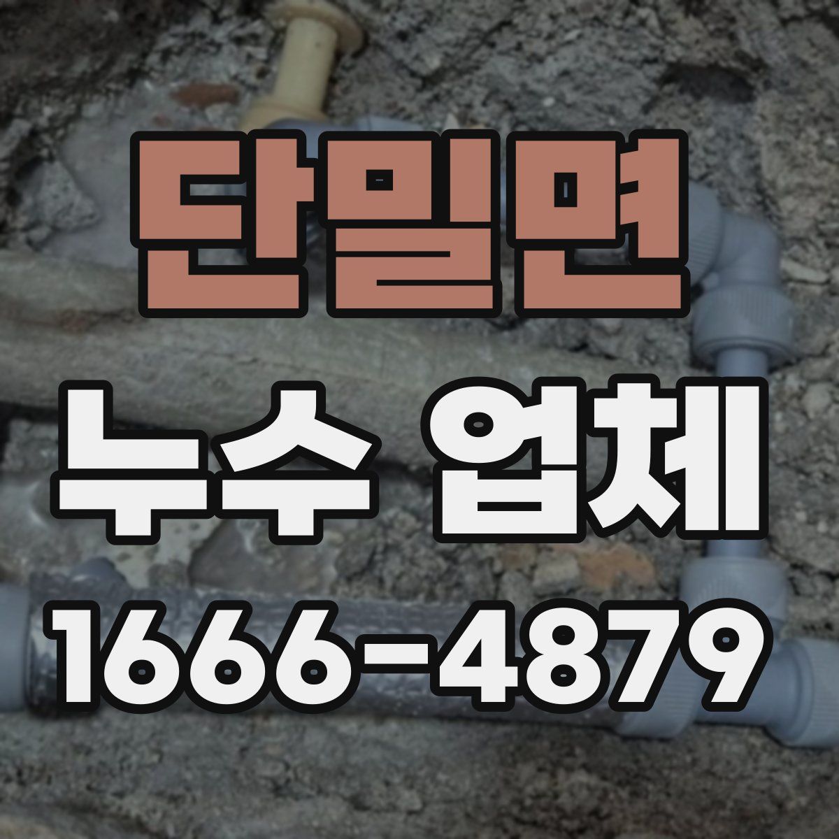 단밀면 누수 업체