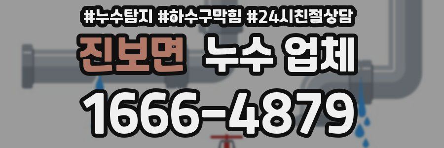 진보면 누수 업체