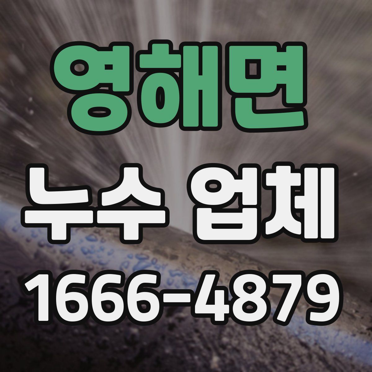 영해면 누수 업체