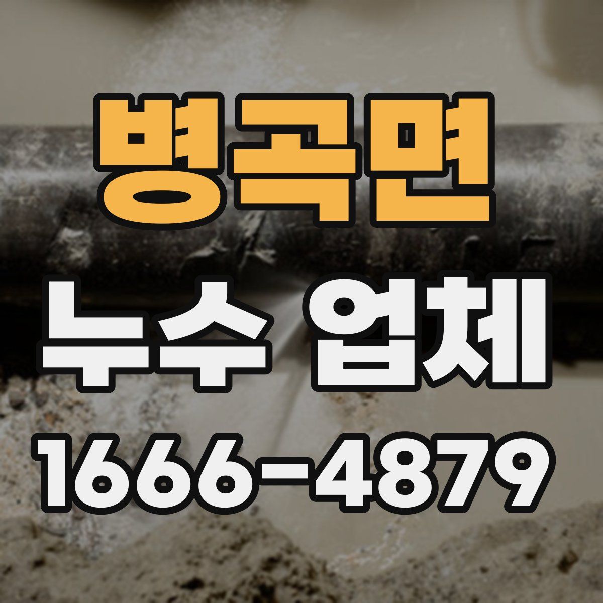 병곡면 누수 업체