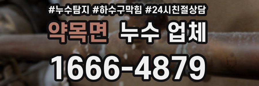 약목면 누수 업체