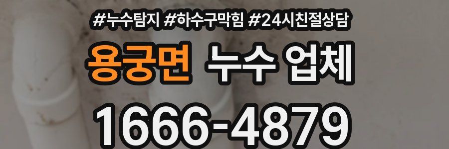 용궁면 누수 업체