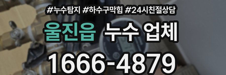울진읍 누수 업체