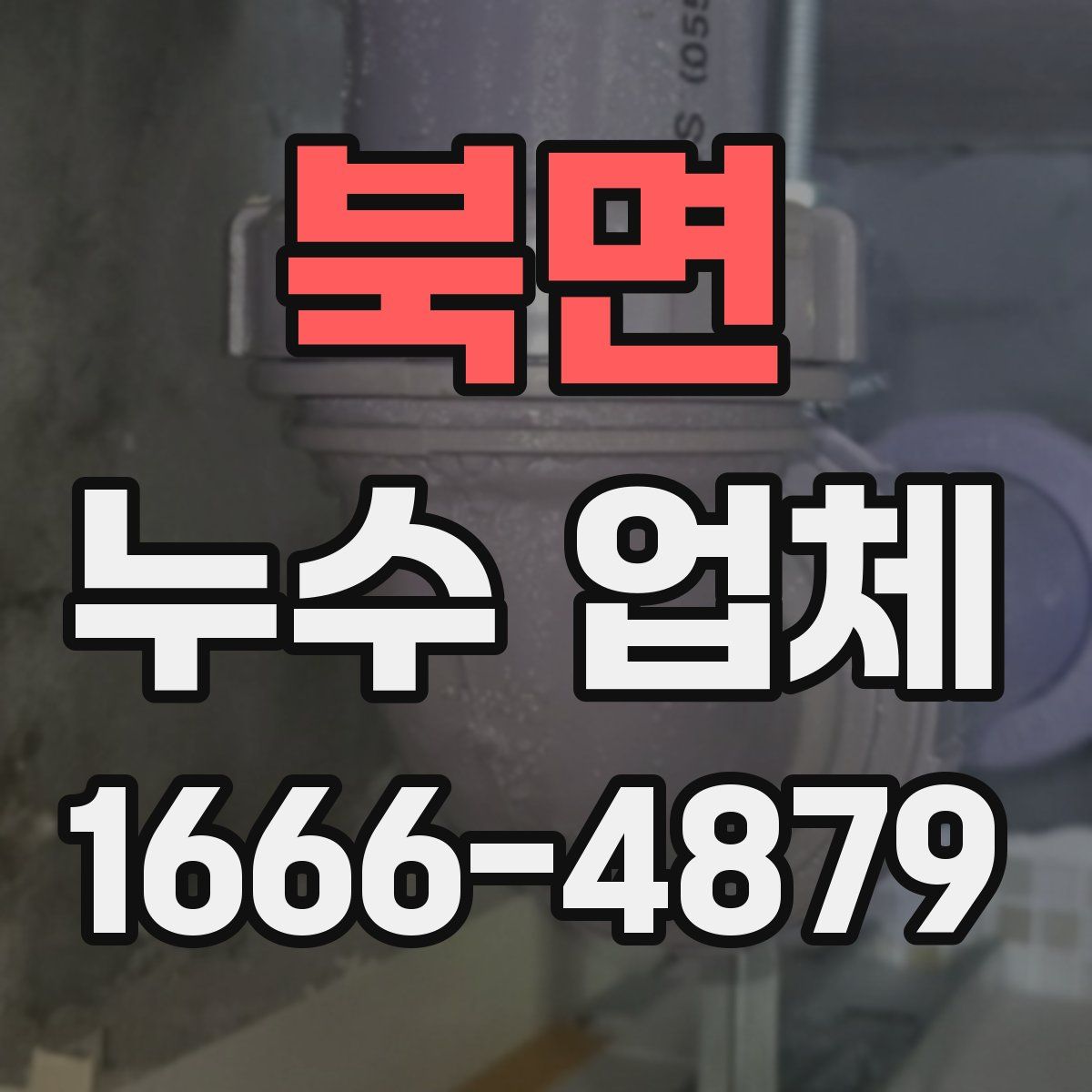 북면 누수 업체