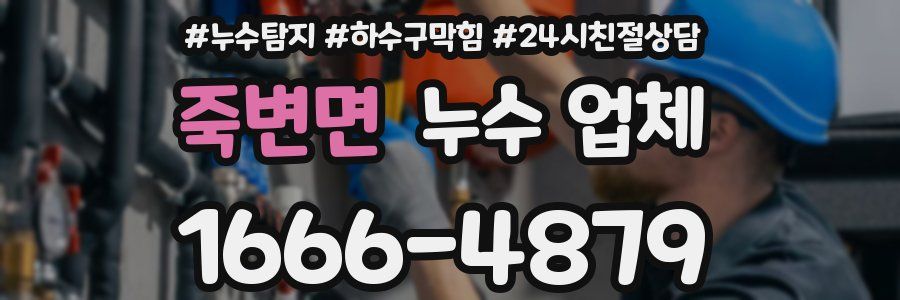죽변면 누수 업체