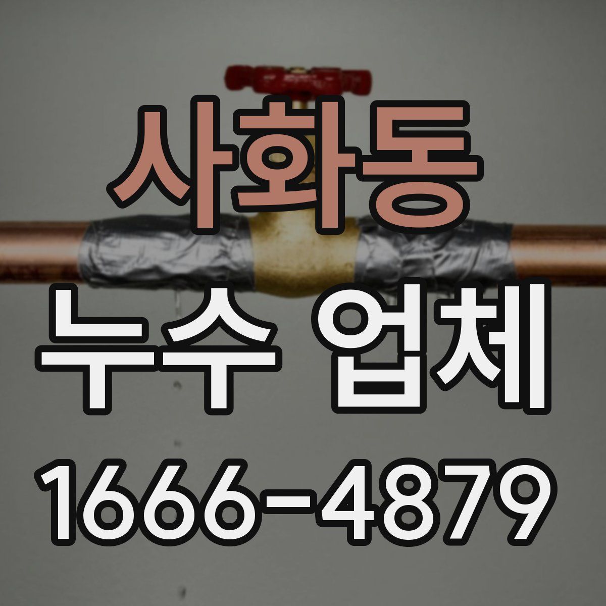 사화동 누수 업체
