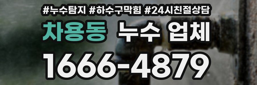 차용동 누수 업체