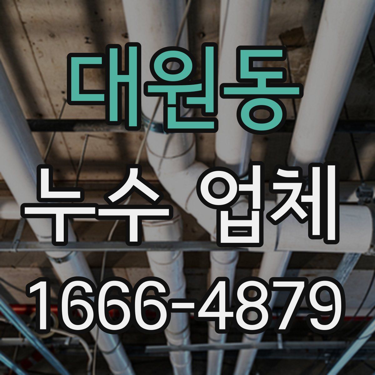대원동 누수 업체