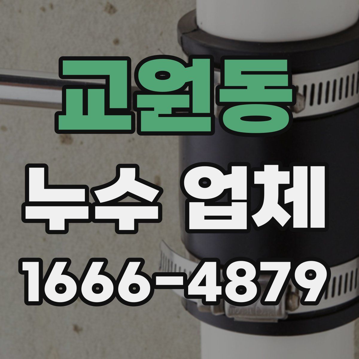 교원동 누수 업체