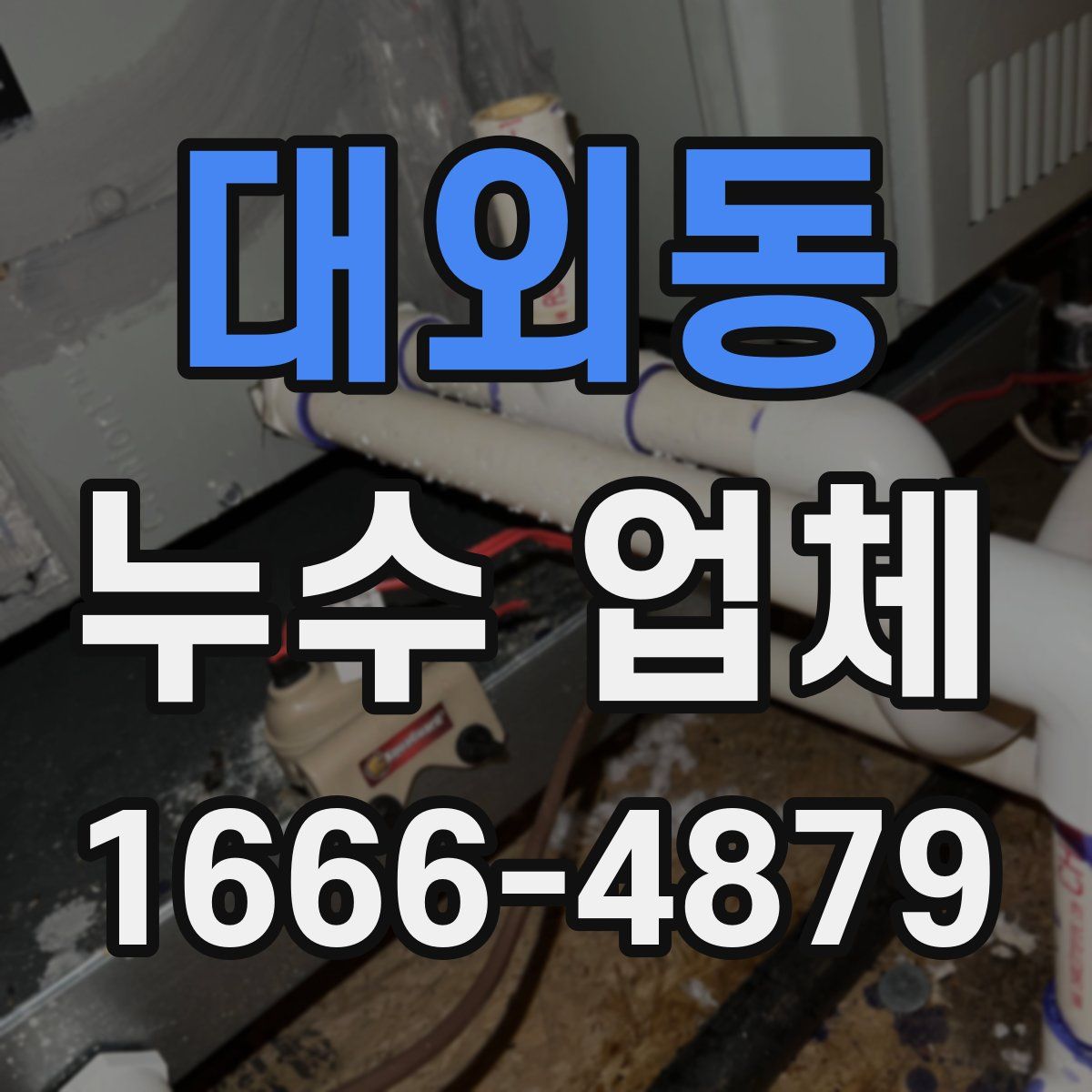 대외동 누수 업체