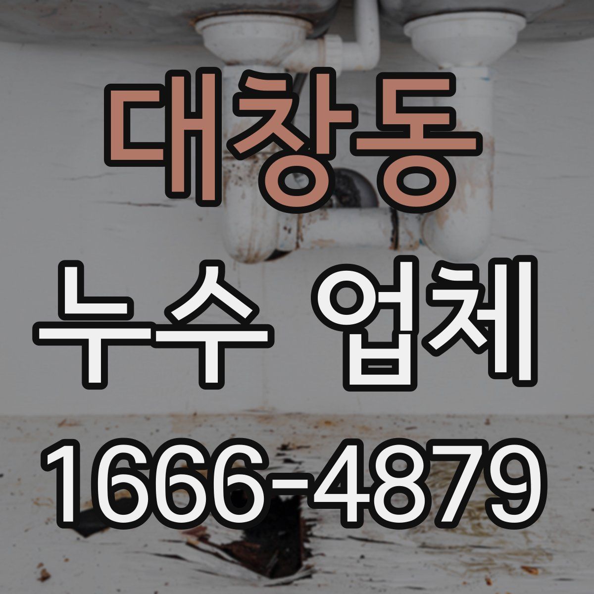 대창동 누수 업체