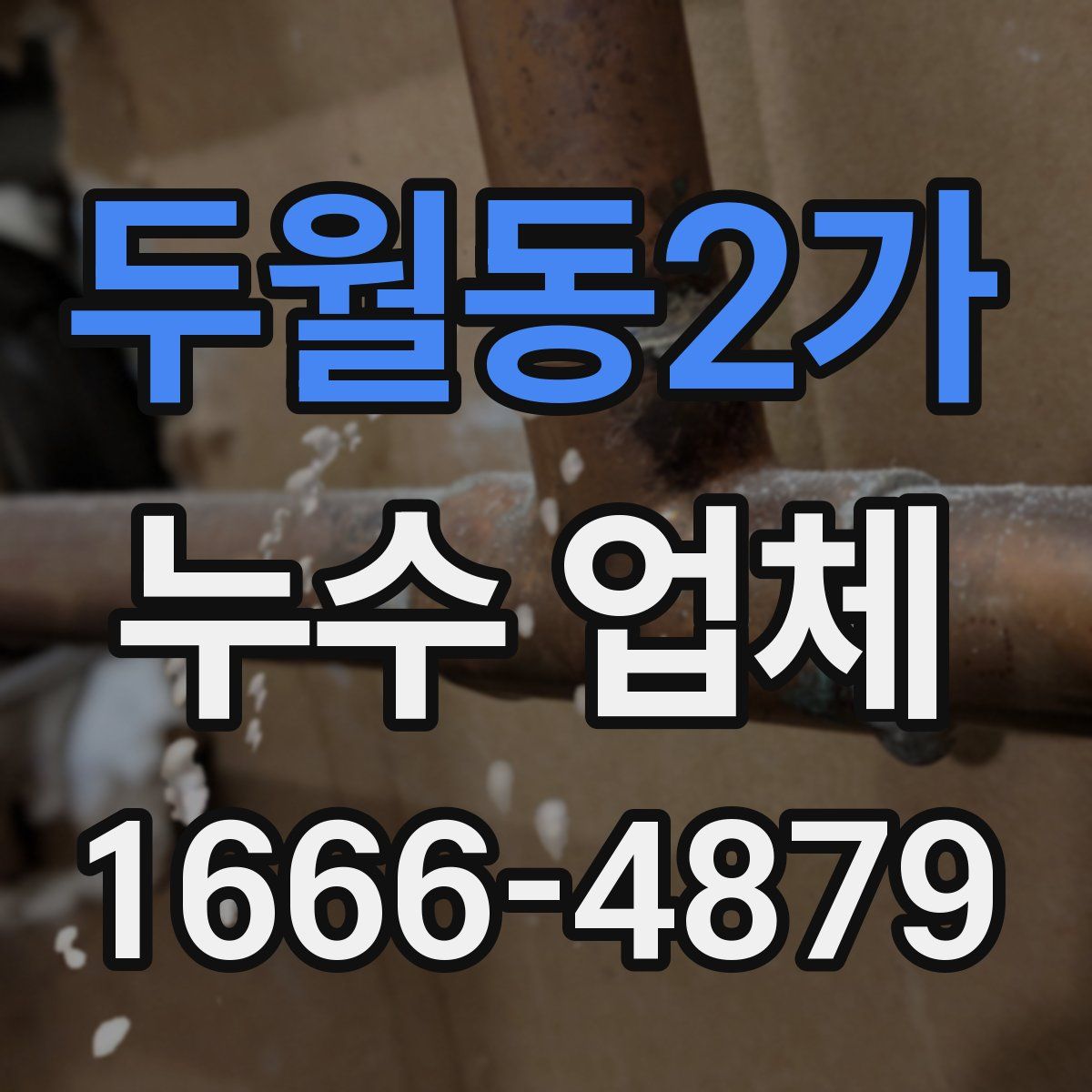 두월동2가 누수 업체