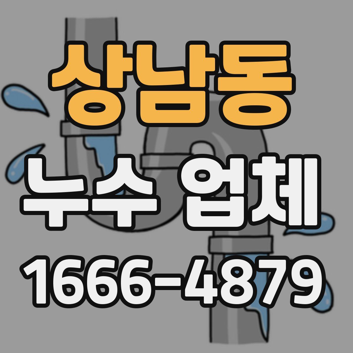 상남동 누수 업체