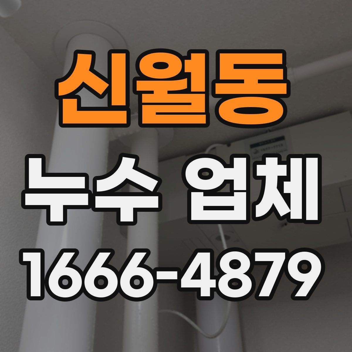 신월동 누수 업체