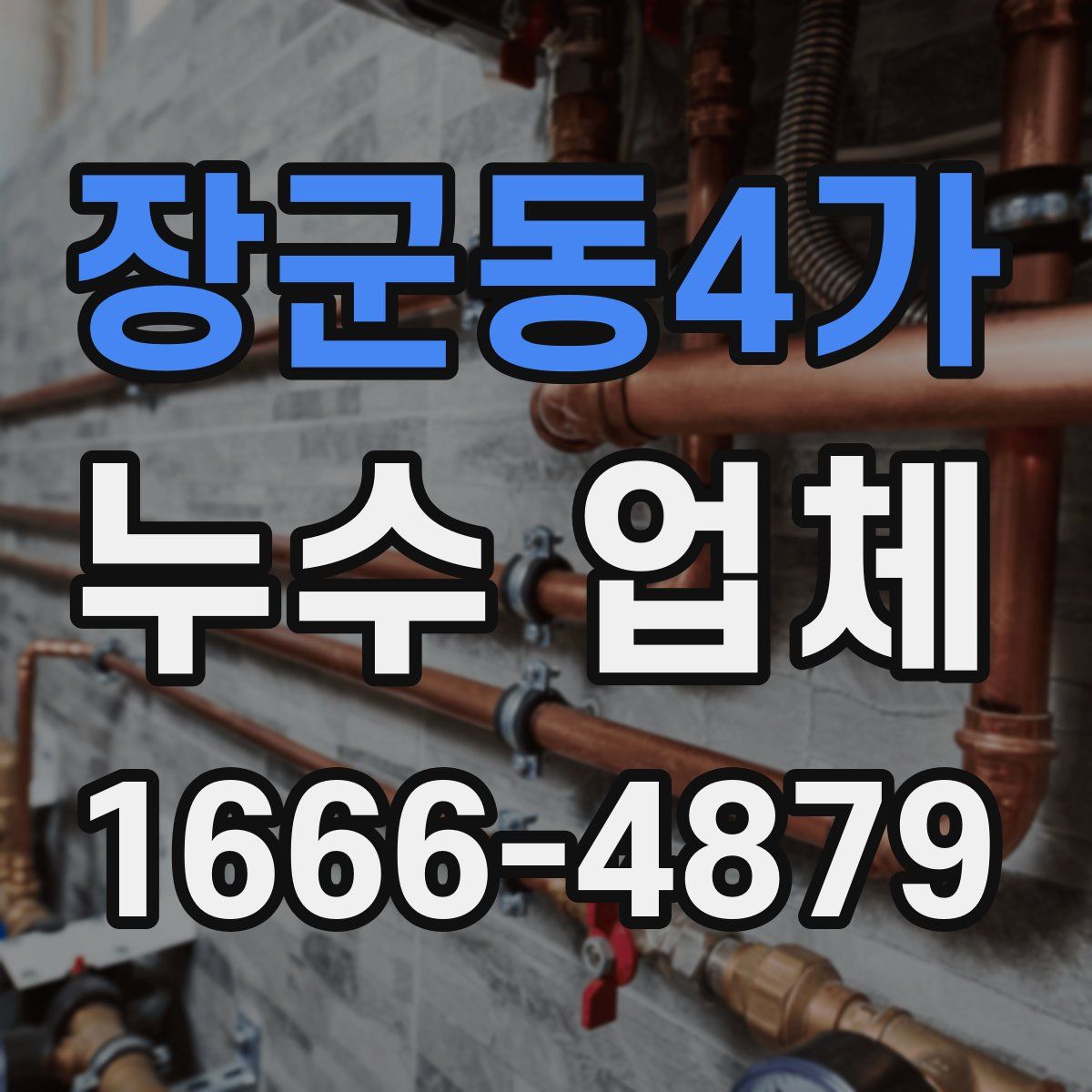 장군동4가 누수 업체