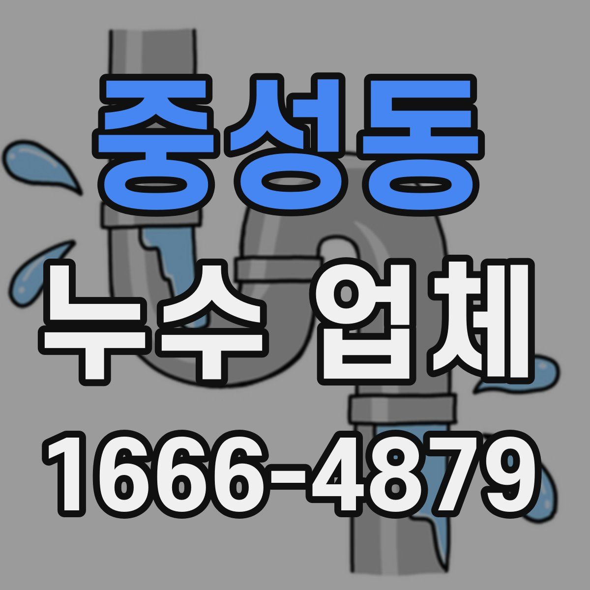중성동 누수 업체