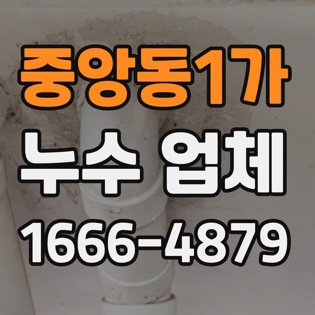중앙동1가 누수 업체