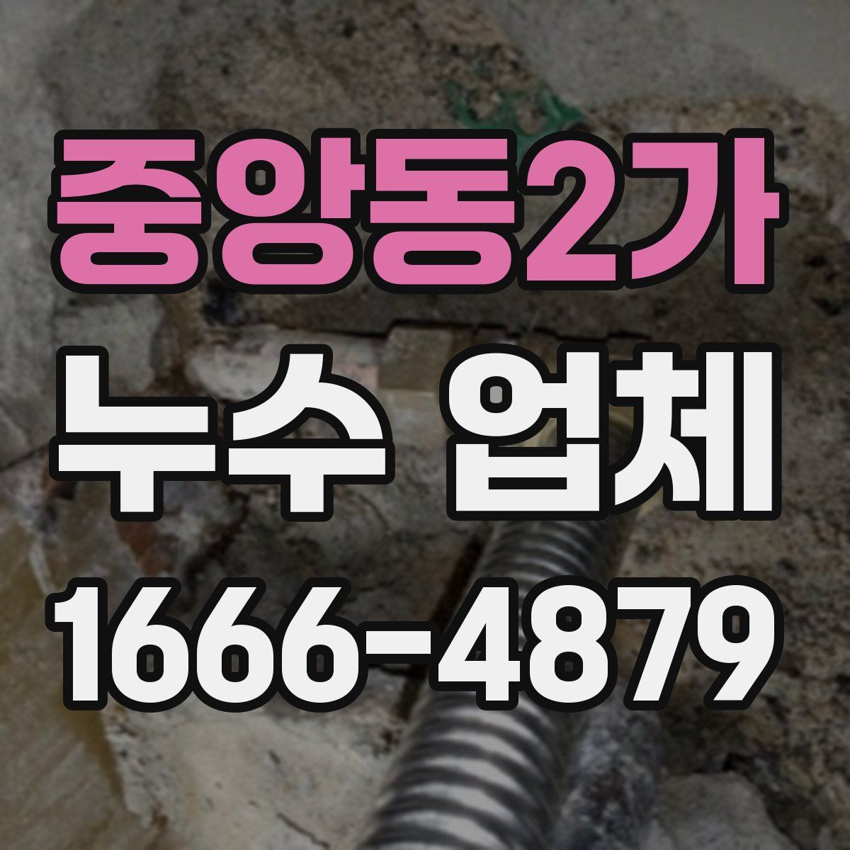 중앙동2가 누수 업체