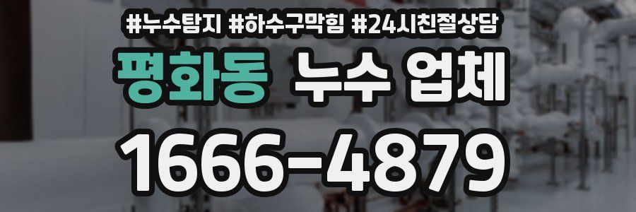 평화동 누수 업체