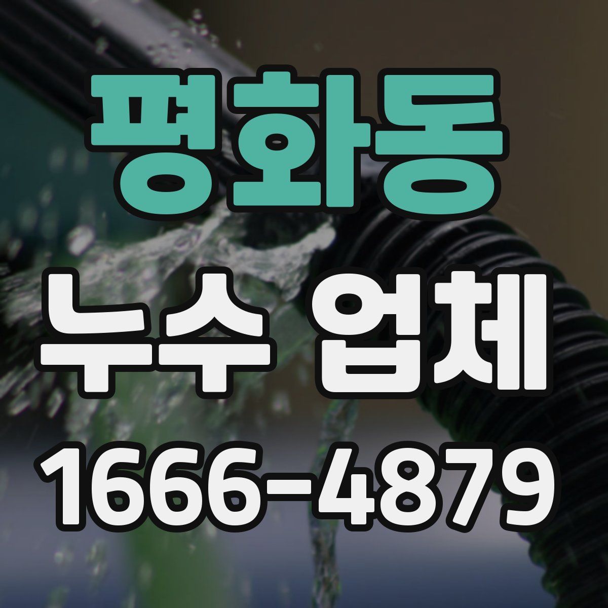 평화동 누수 업체