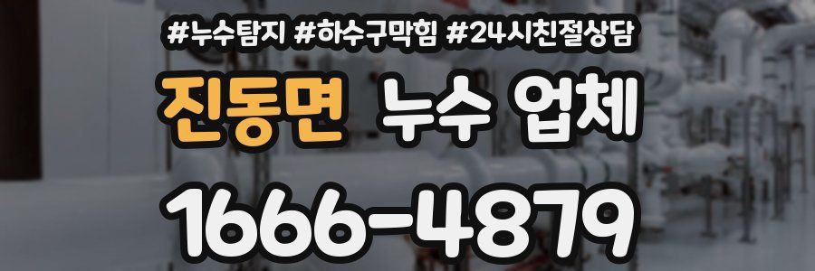 진동면 누수 업체