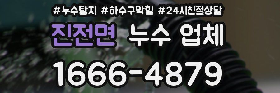 진전면 누수 업체