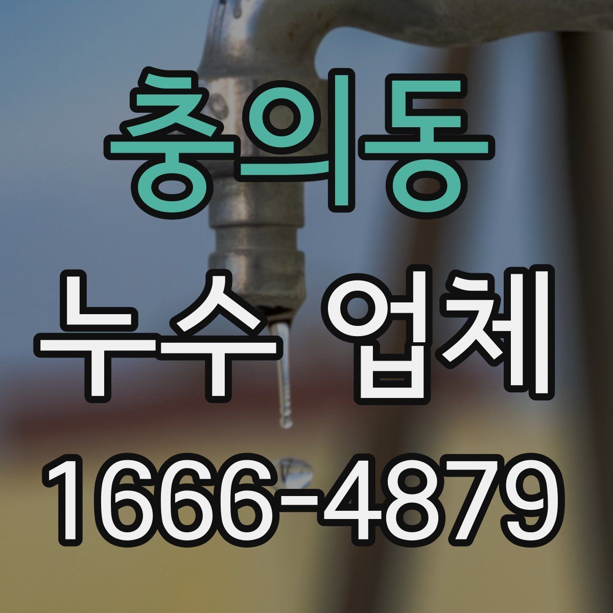 충의동 누수 업체