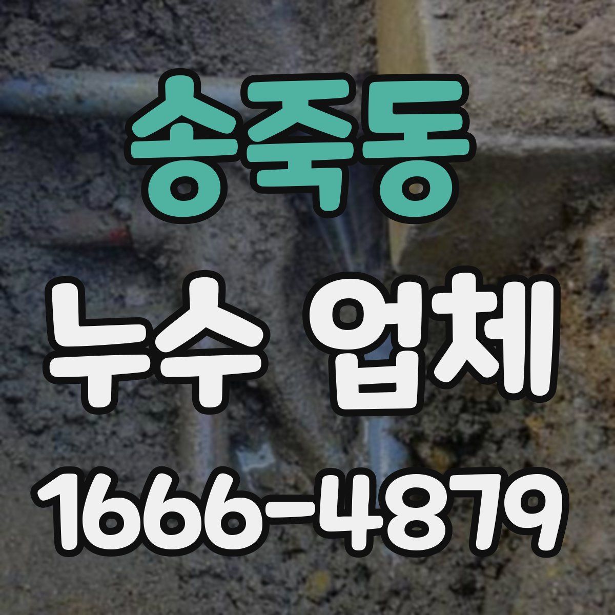 송죽동 누수 업체