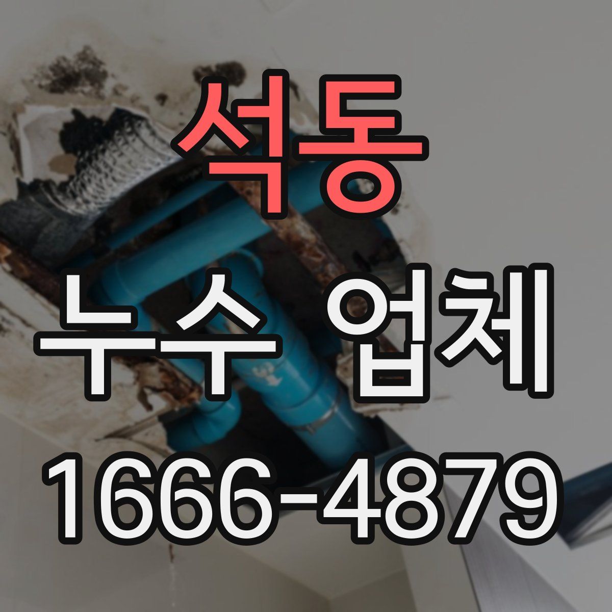 석동 누수 업체