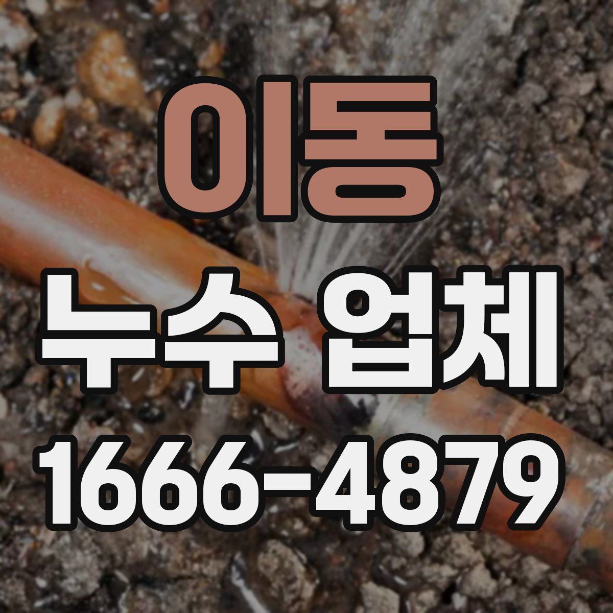 이동 누수 업체